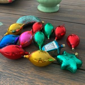 Vintage 13 ornaments